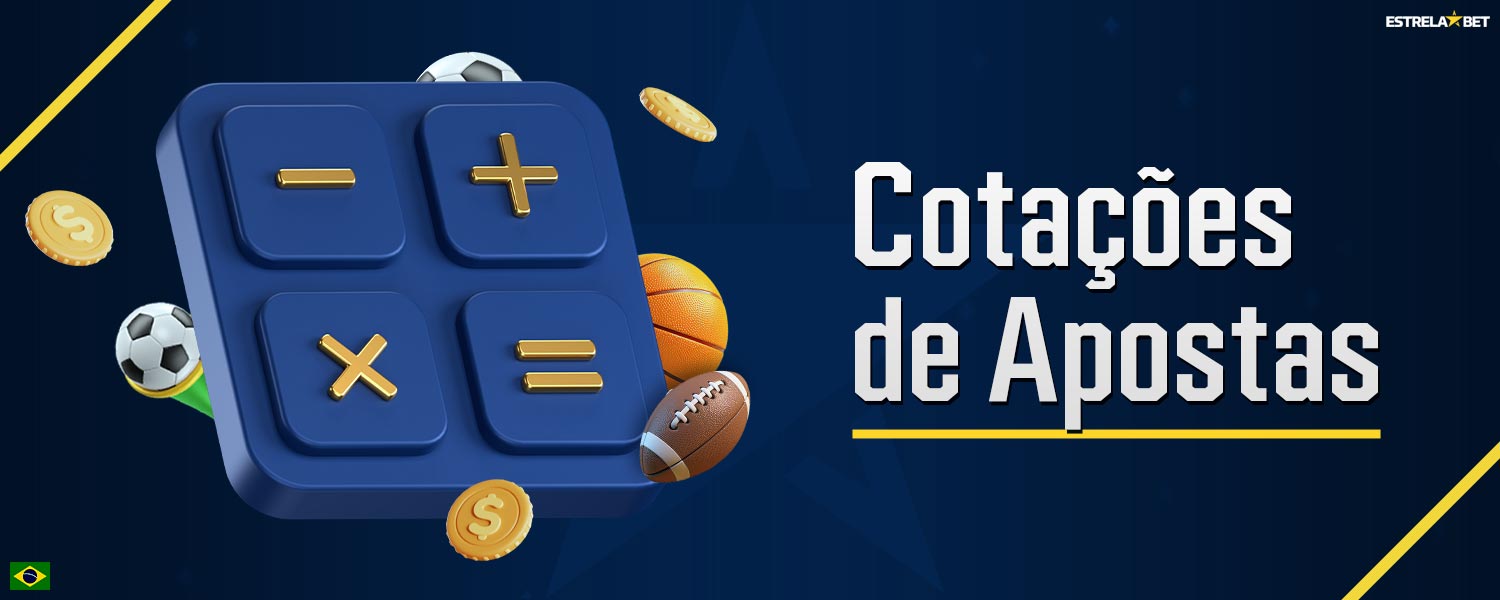 Quais são os coeficientes de apostas que a empresa Estrela Bet oferece aos seus jogadores?
