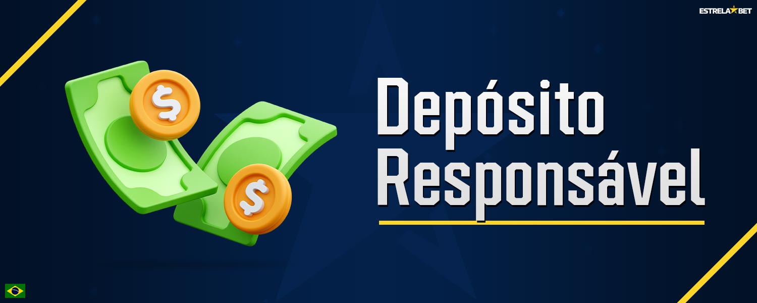 Estrela Bet lembra aos jogadores que é importante abordar os jogos de azar com responsabilidade.