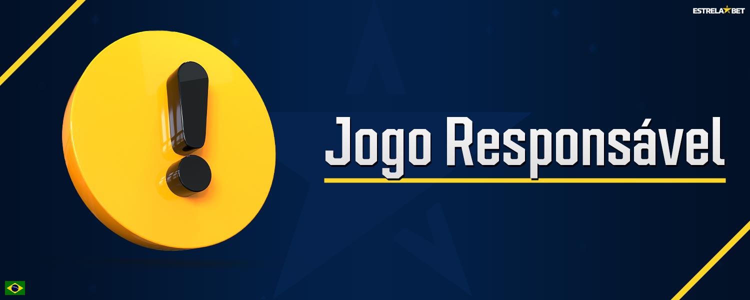 Estrela Bet lembra aos jogadores sobre uma abordagem responsável aos jogos de azar.