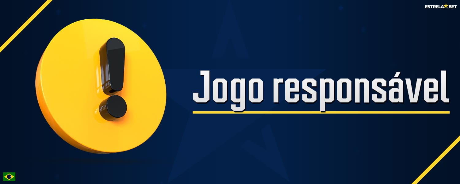 Estrela Bet lembra aos jogadores sobre uma abordagem responsável aos jogos de azar.