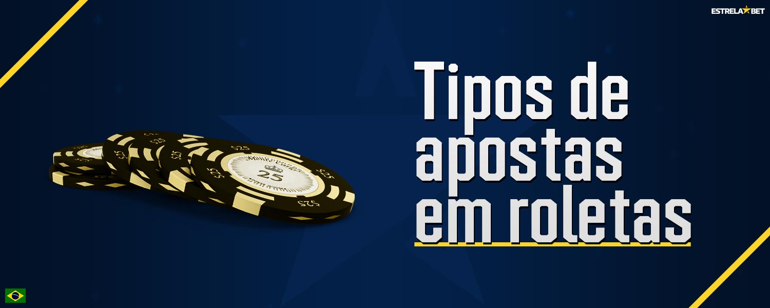 Revisão detalhada dos tipos de apostas disponíveis na roleta na plataforma Estrela Bet.
