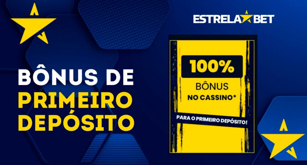 Ganhe um Bônus de 100% do Primeiro Depósito em Jogos de Cassino!